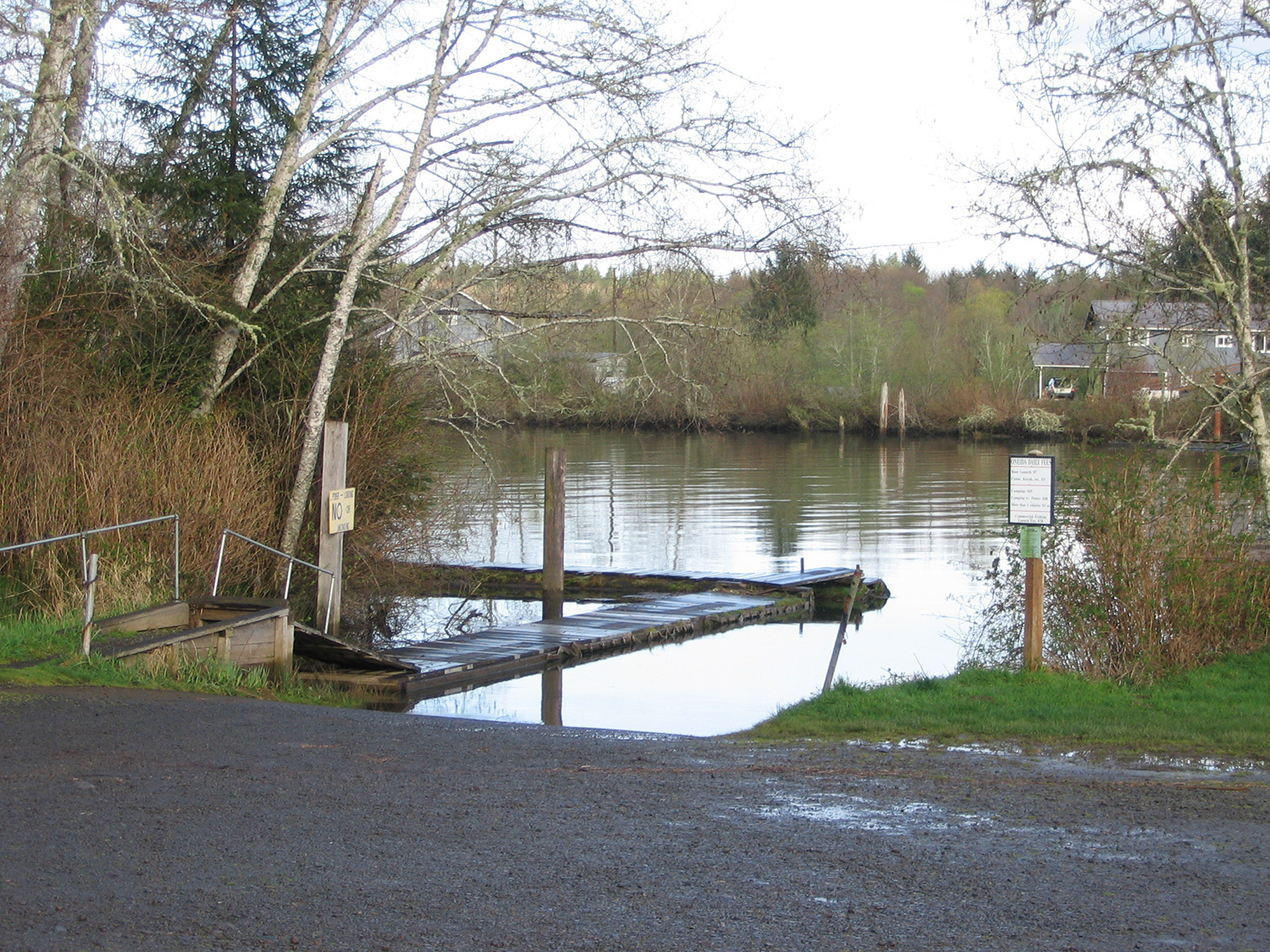 Oneida Deep River WDFW Boat Launch Estuary Partnership